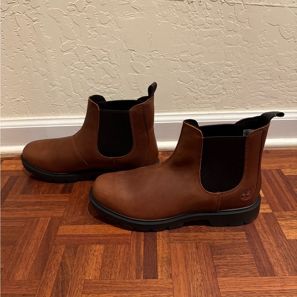 Timberland Women’s Leather Chelsea Boots – Brown - Picture 1 of 12